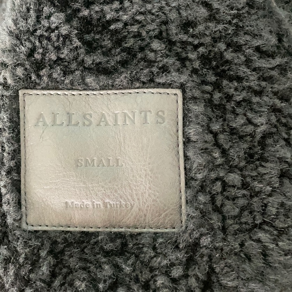 Allsaints Howell Shearling Jacket - Picture 14 of 16